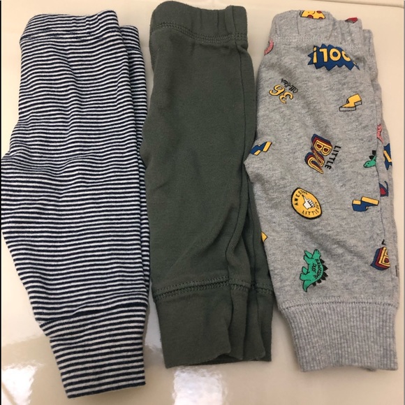 Carter's Other - 3 pair Carters Pants 3 months Lightweight Boys